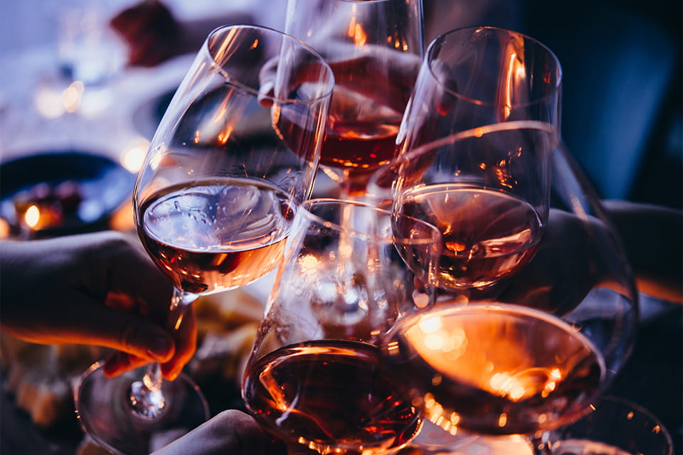 Dégustation de vins